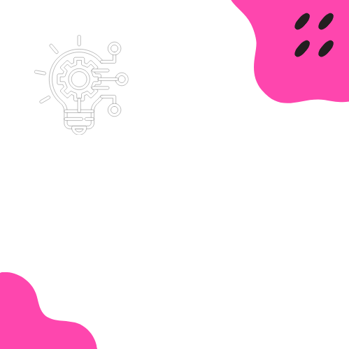 Activation, Production & Implementation Cog and circuit icon symbolising activation, production and implementation.